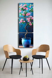 Wallity Pintura Decorativa en Lienzo 3P4545BSRC-005 de 3 Piezas